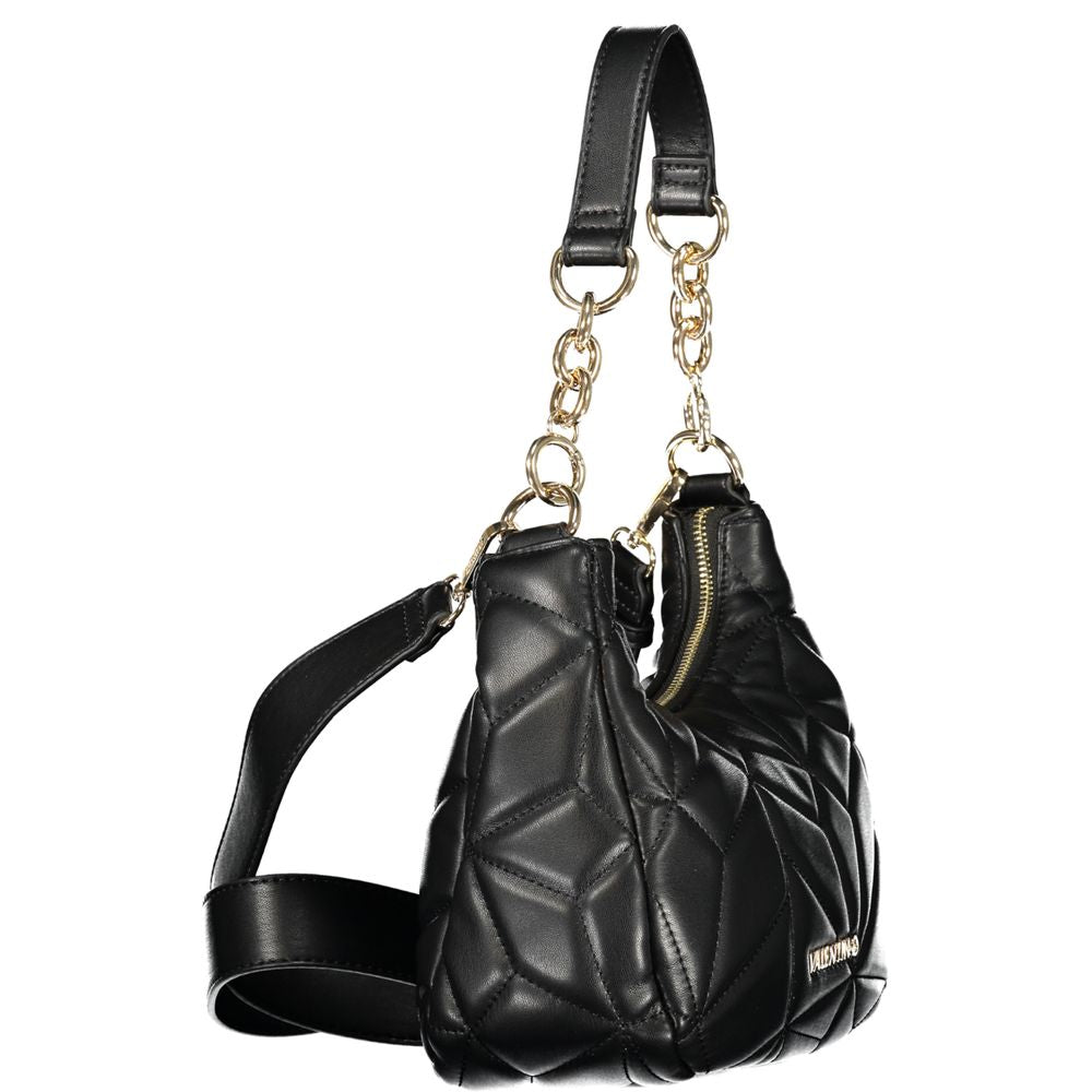 Mario Valentino Black Polyurethane Handbag for Women
