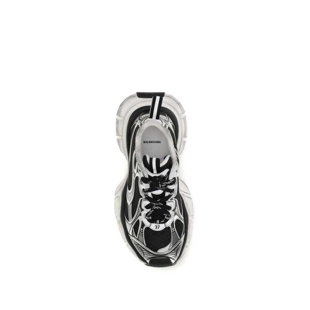 Balenciaga Bicolor Polyethylene Athletic Sneakers for Women