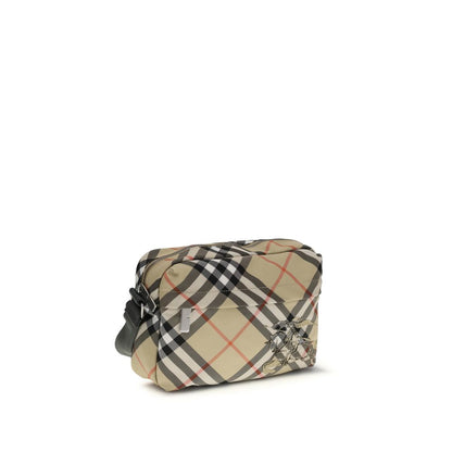 Sac bandoulière Burberry beige en polyester