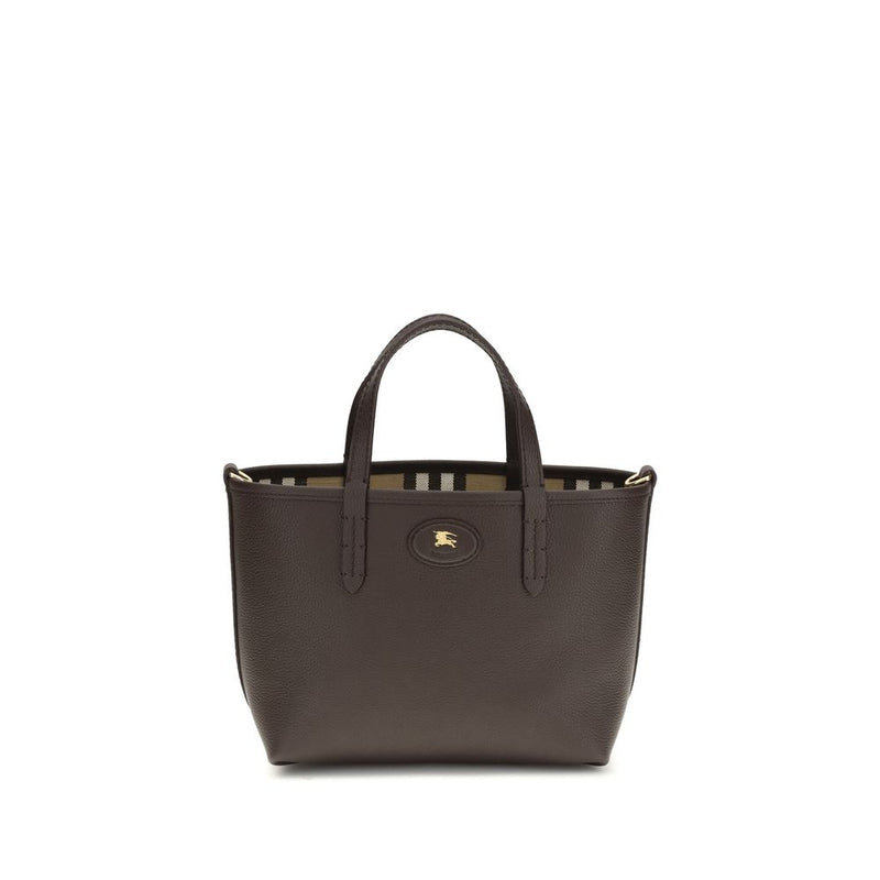 Sac à épaule Burberry Beige en cuir de veau Bos Taurus