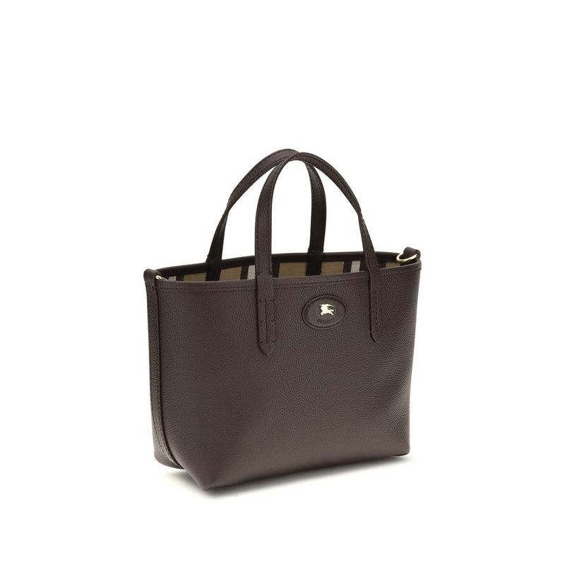 Sac à épaule Burberry Beige en cuir de veau Bos Taurus