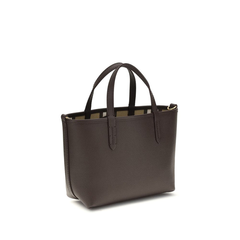 Sac à épaule Burberry Beige en cuir de veau Bos Taurus