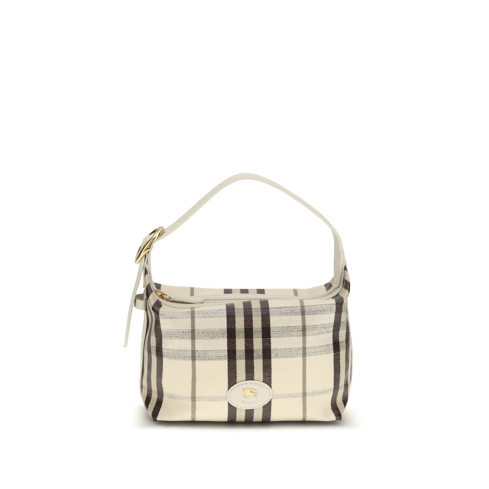 Sac bandoulière Burberry beige en polyamide