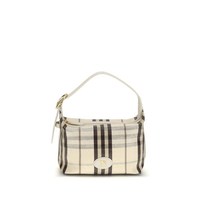Sac bandoulière Burberry beige en polyamide