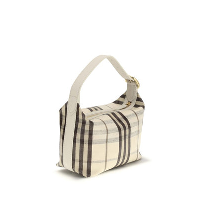 Sac bandoulière Burberry beige en polyamide