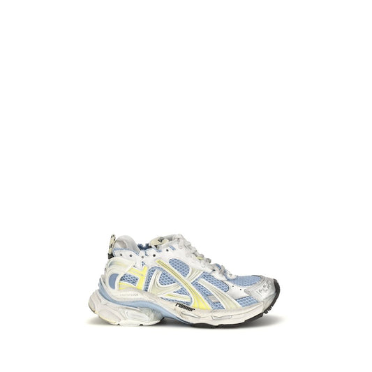Balenciaga Multicolor Runner Mesh Sneakers for Women
