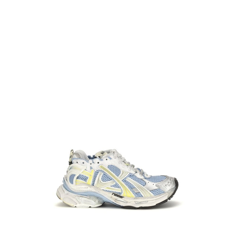 Balenciaga Multicolor Runner Mesh Sneakers for Women