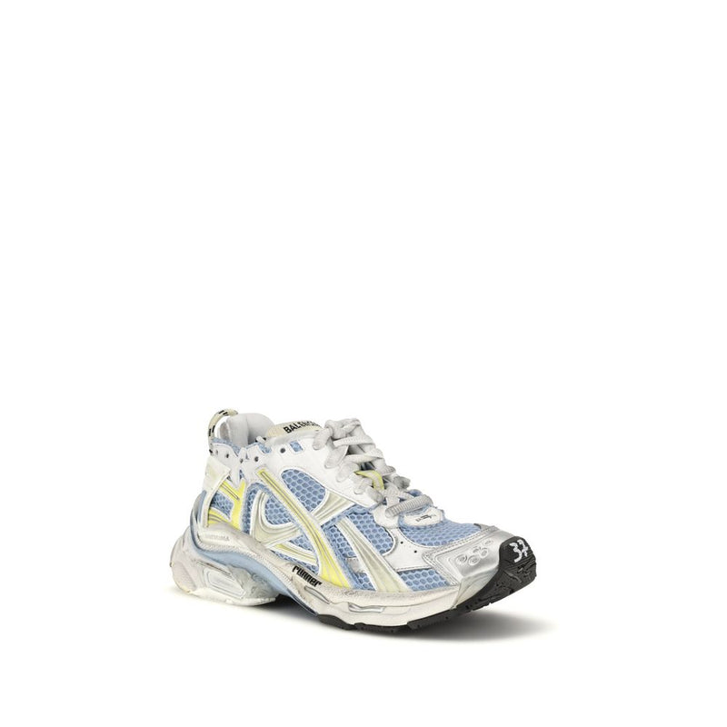 Balenciaga Multicolor Runner Mesh Sneakers for Women