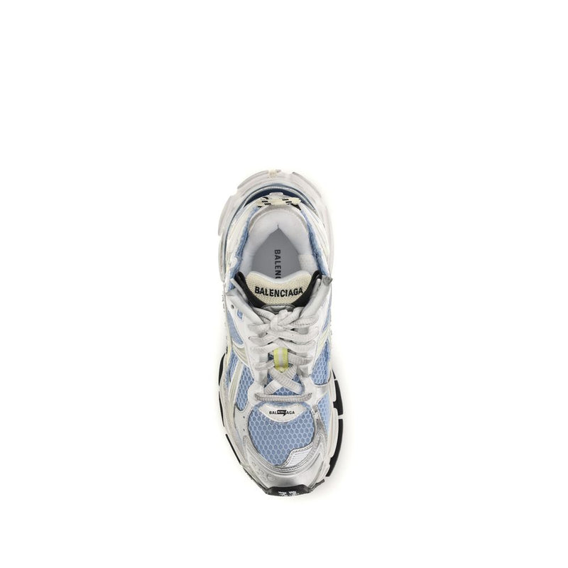 Balenciaga Multicolor Runner Mesh Sneakers for Women