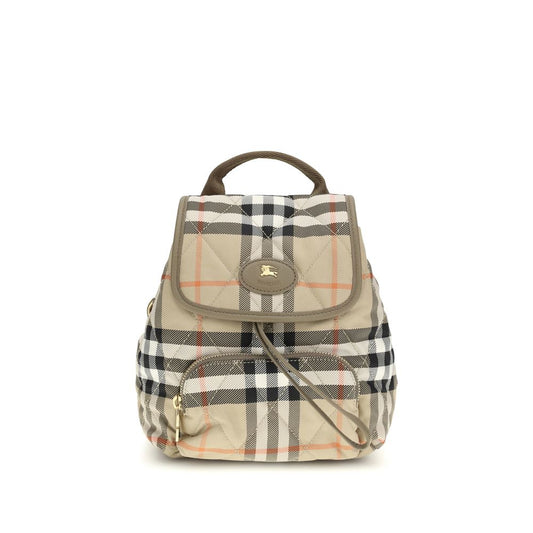 Sac bandoulière Burberry beige en polyamide