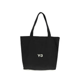 Y-3 Black Cotton Shoulder Bag - Durable and Stylish