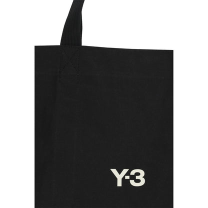 Sac bandoulière Y-3 en coton noir