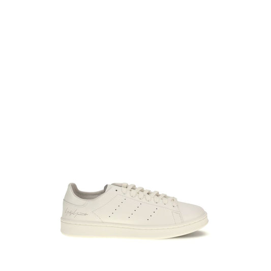 Baskets basses Y-3 Bos Taurus en cuir de veau blanc