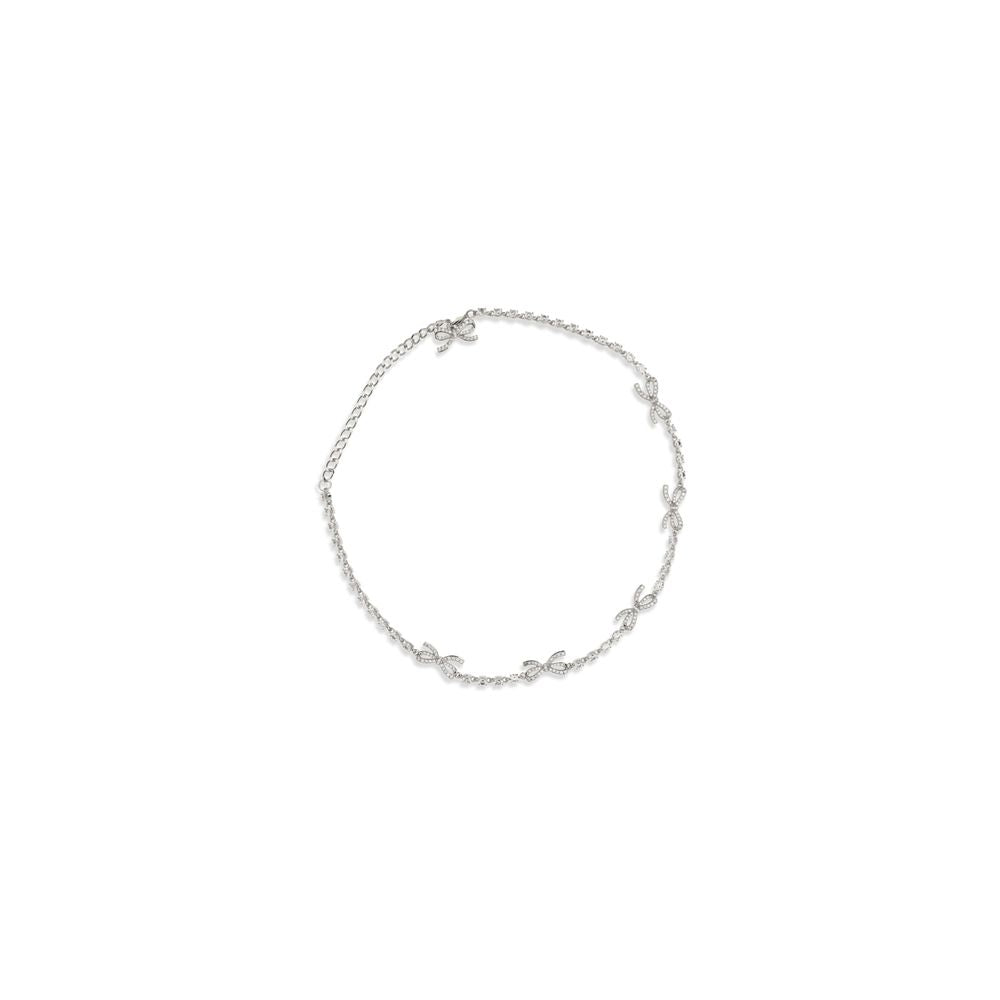 Collier en laiton argenté Autoportrait