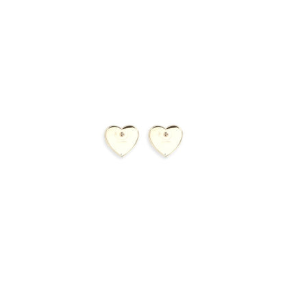 Self-Portrait Gold Brass Earrings