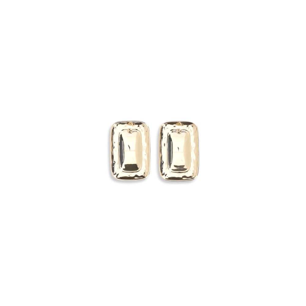 Self-Portrait Gold Brass Earrings - Vintage Glamour Inspired