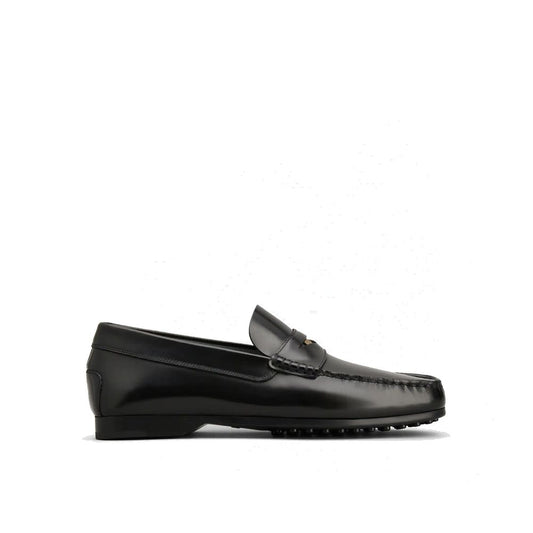 Mocassins Tod's en cuir de veau noir