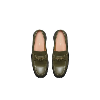 Dior Bicolor Calfskin Loafers