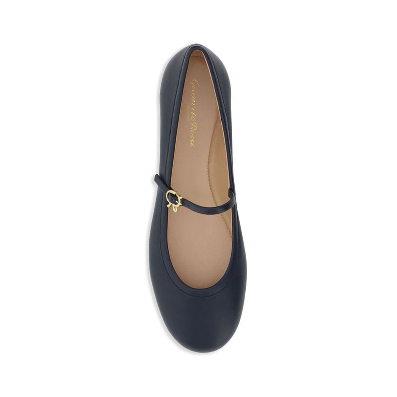 Gianvito Rossi Blue Fabric Ballet Flats for Women - Elegant Comfort