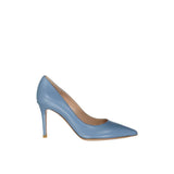 Gianvito Rossi Blue Leather High Heel Pumps for Women