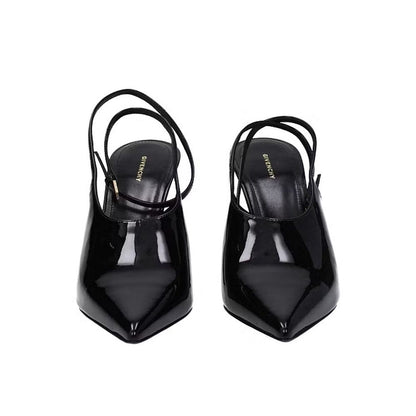Escarpins Givenchy en cuir de veau noir à talons hauts