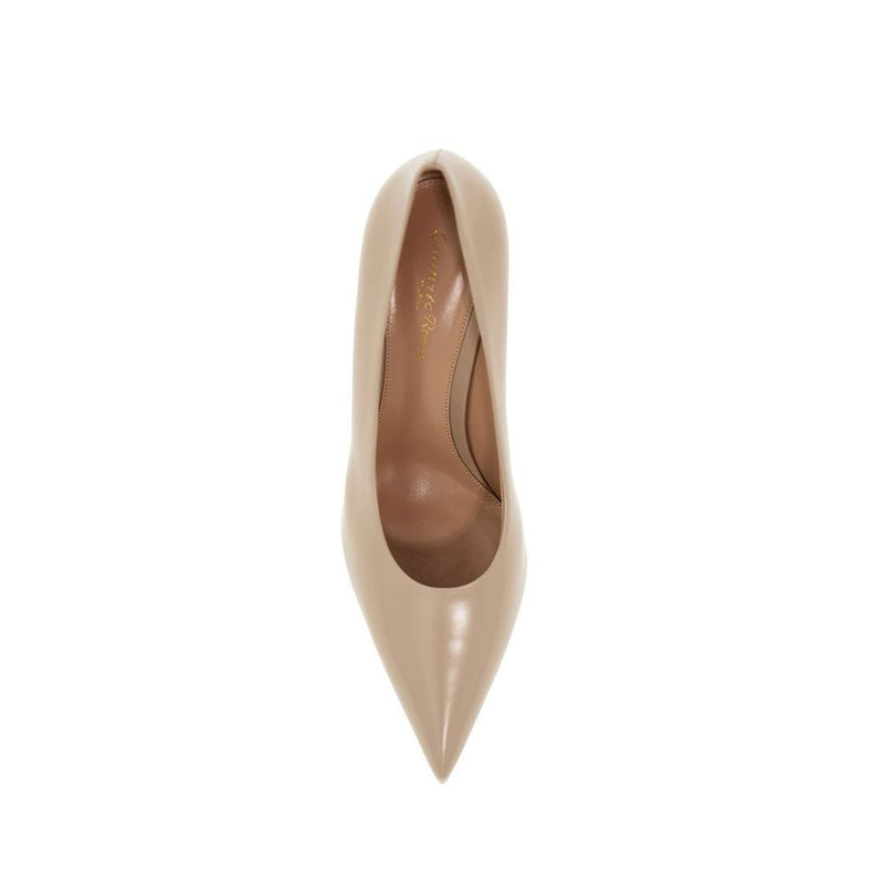 Gianvito Rossi Beige Calfskin High Heel Pumps for Women