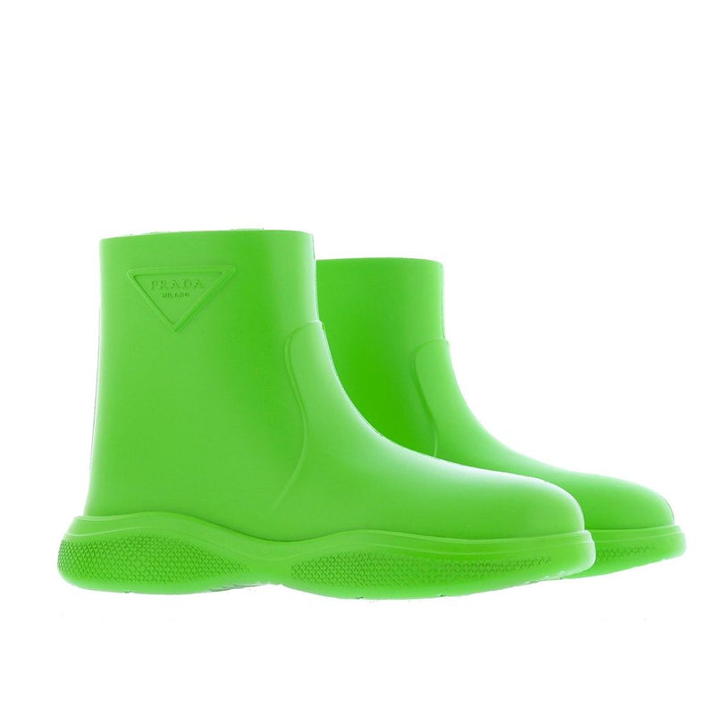 Prada Bicolor Rubber Rain Boots for Women - Stylish & Functional
