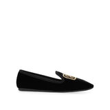 Miu Miu Black Fabric Moccassin for Women - Luxurious & Comfortable