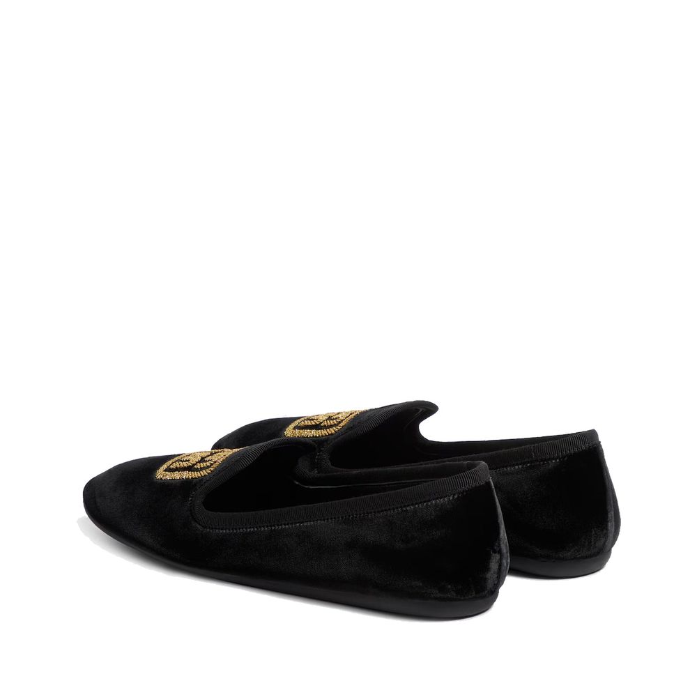 Miu Miu Black Fabric Moccassin for Women - Luxurious & Comfortable