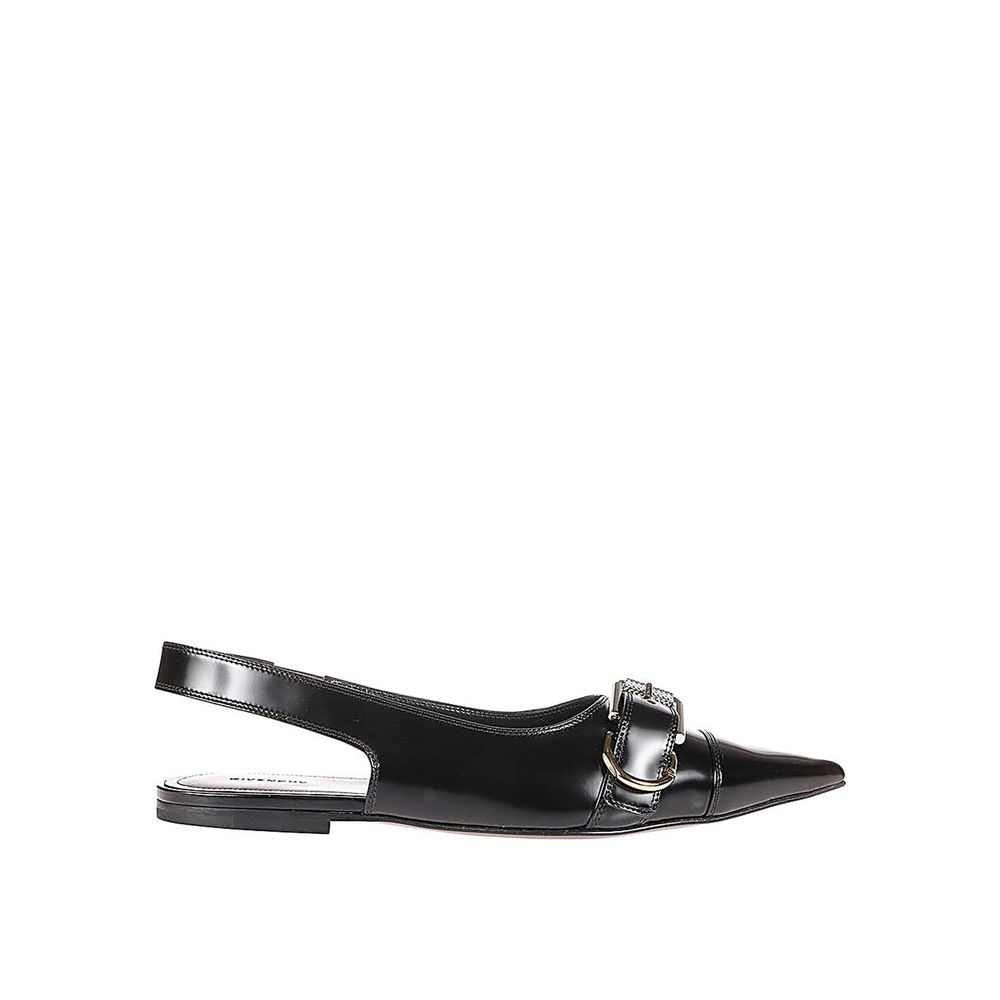 Ballerines Givenchy en cuir de veau noir