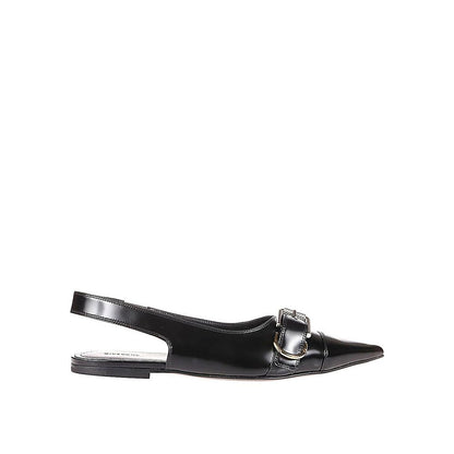 Ballerines Givenchy en cuir de veau noir