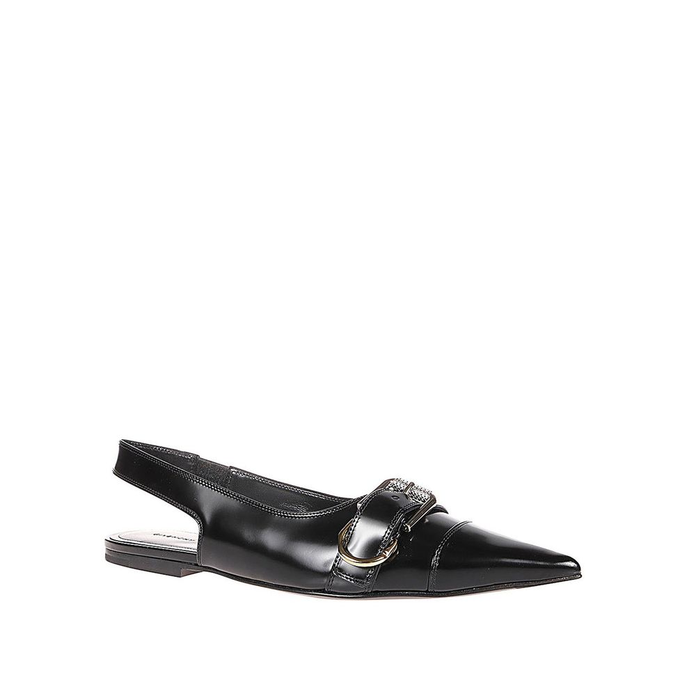 Ballerines Givenchy en cuir de veau noir