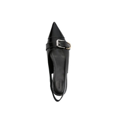 Ballerines Givenchy en cuir de veau noir
