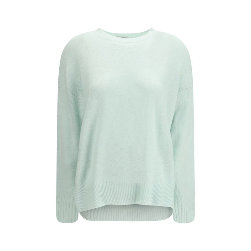 Allude Light Blue Cashmere Sweater for Women