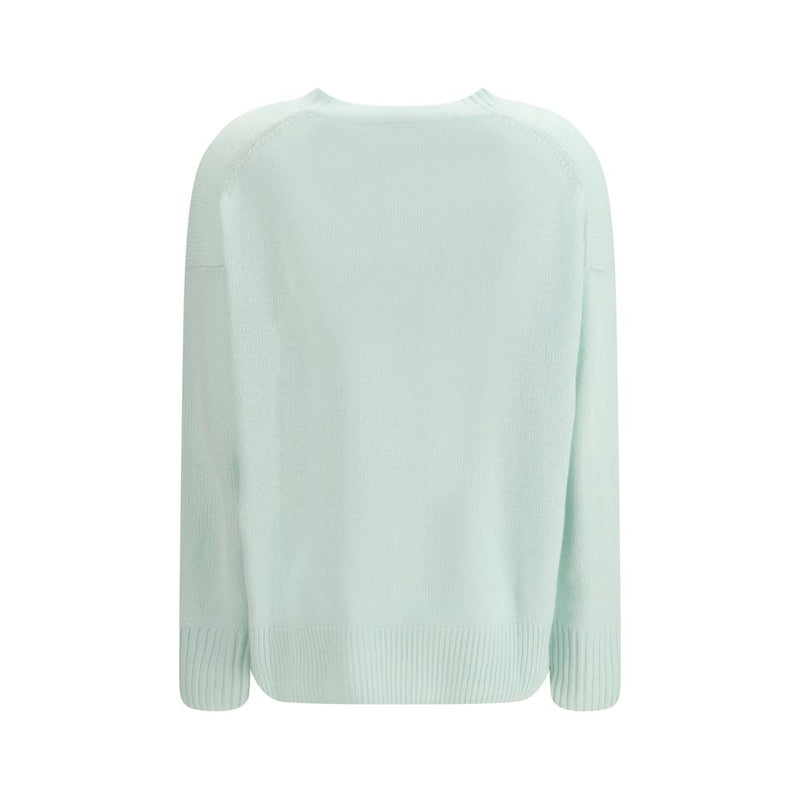 Allude Light Blue Cashmere Sweater for Women