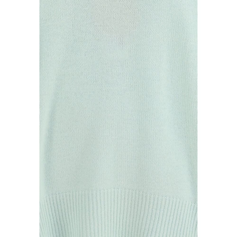 Allude Light Blue Cashmere Sweater for Women
