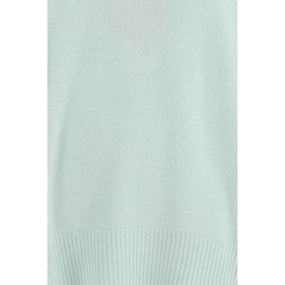 Allude Light Blue Cashmere Cashmere Sweater