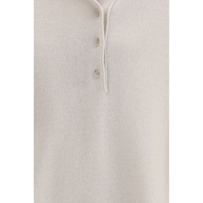 Allude Cream Cashmere Sweatshirt - Luxurious Comfort