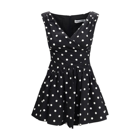 Robe décontractée en coton multicolore Self-Portrait