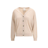 Allude Cream Cashmere Cardigan - Timeless Luxury for Women