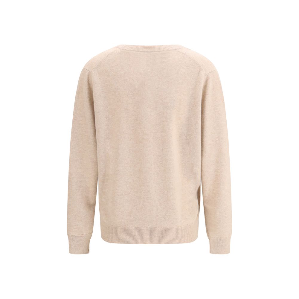 Allude Cream Cashmere Cardigan - Timeless Luxury for Women