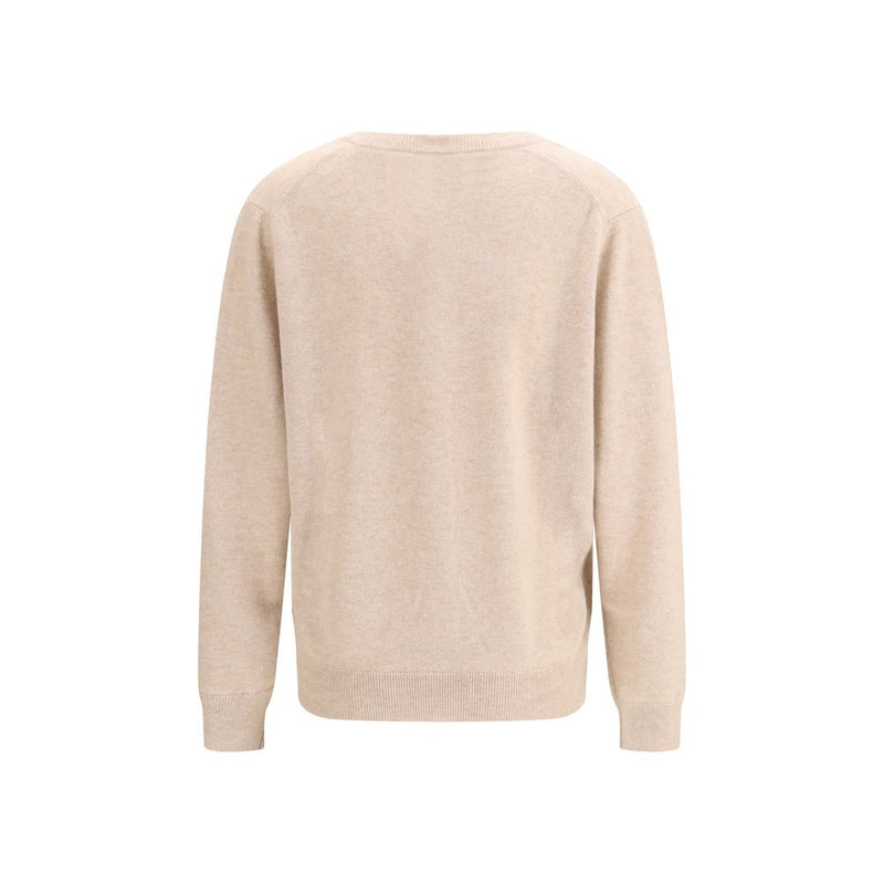 Allude Cream Cashmere Cardigan - Luxe Élégance pour Femmes