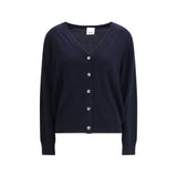 Allude Blue Cashmere Cardigan - Élégance Intemporelle