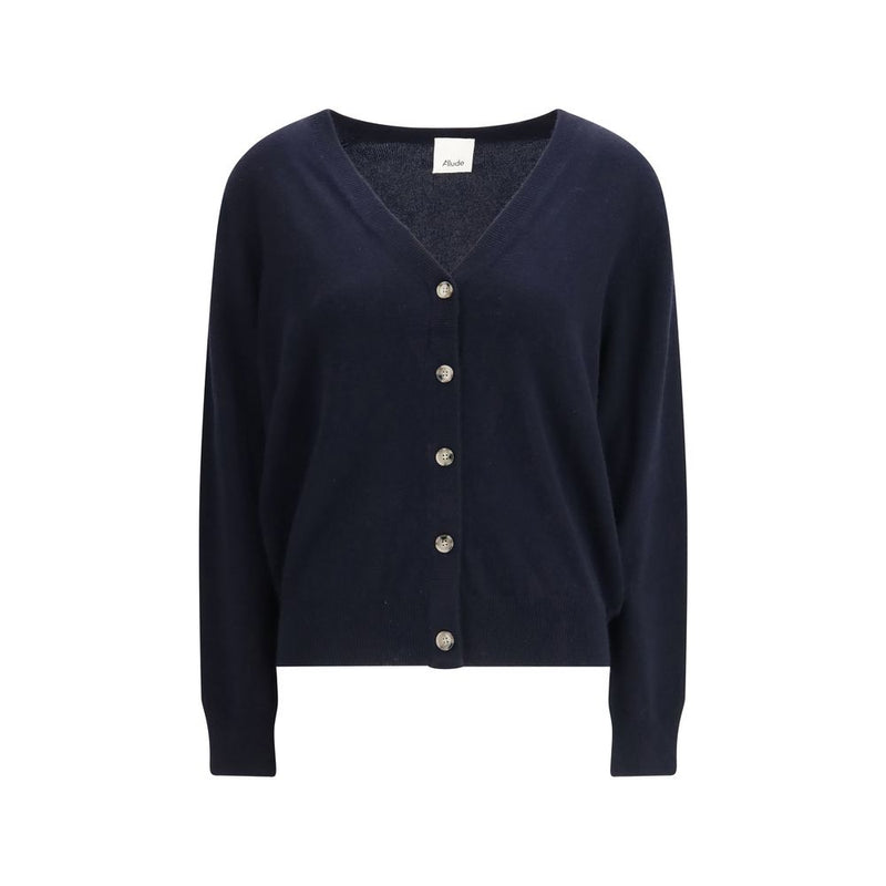 Allude Blue Cashmere Cardigan - Élégance Intemporelle