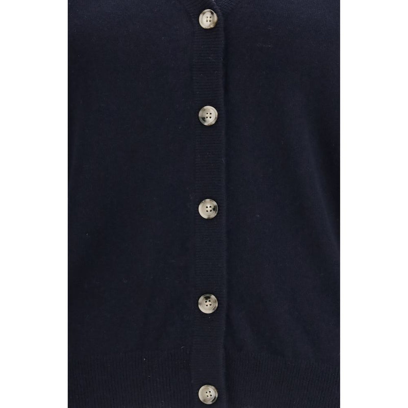 Allude Blue Cashmere Cardigan - Élégance Intemporelle