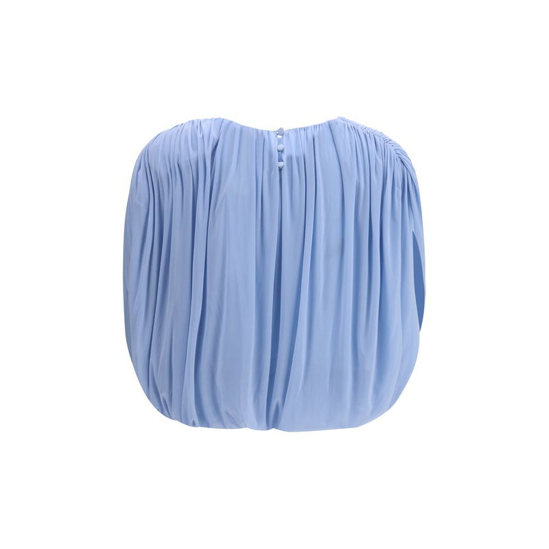 Blouse Magda Butrym bleu clair cuivré