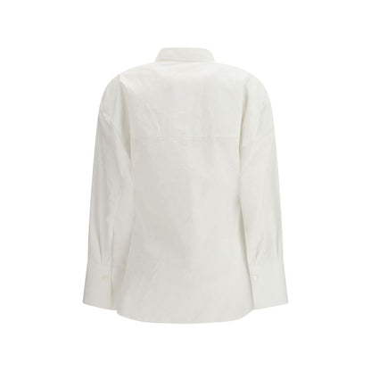 Rohe White Cotton Dress Shirt