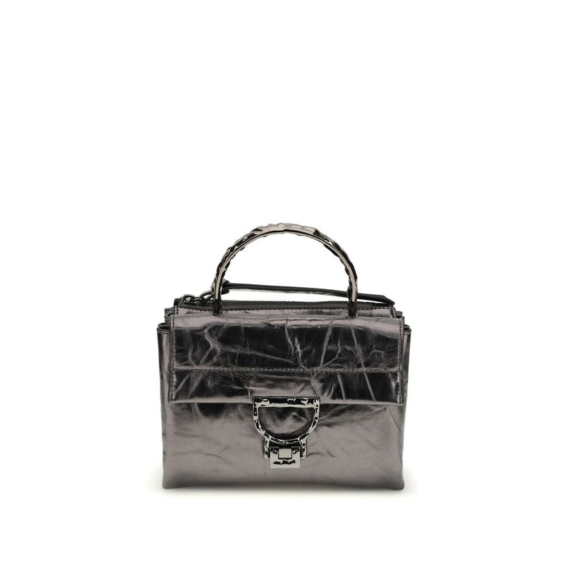 Coccinelle Black Calf Leather Bos Taurus Handbag