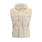 Isabel Marant Étoile Olfa Beige Padded Gilet Coat