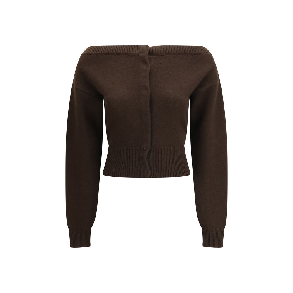 Tom Ford Brown Cashmere Cardigan for Women - Luxurious Style